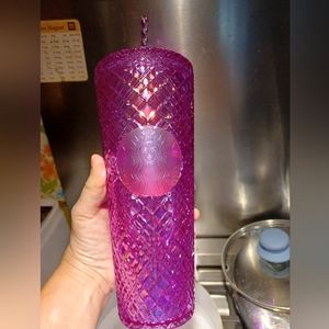 Starbucks Tumbler 2023 Bubble Gum Pink Jewel PRICED FOR QUICK SALE
